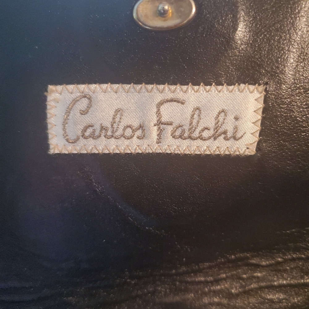 Carlos Falchi Vintage Clutch Bag - Picture 2 of 9